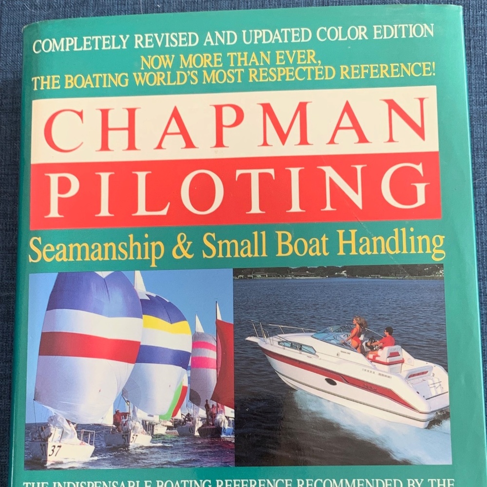 Chapman Piloting Seamanship & Small Boat Handling 61st Ed. 1994 VTG PRISTINE!!!